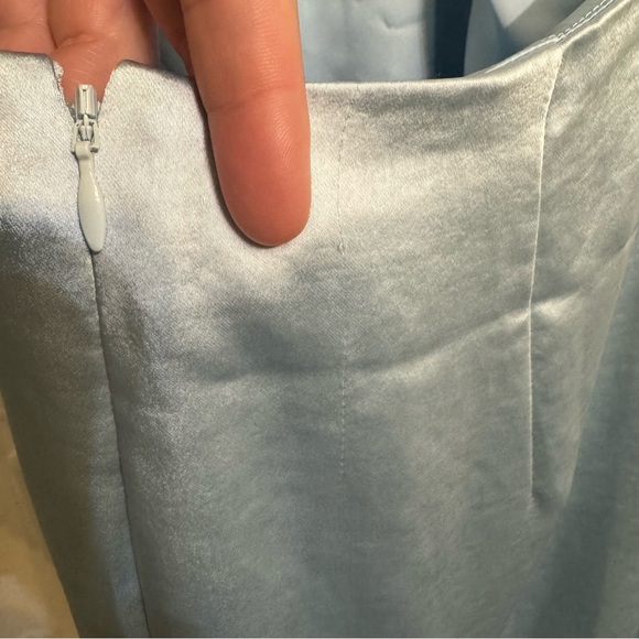 Revolve Lovers + Friends Bella Gown in Baby Blue - Picture 9 of 10